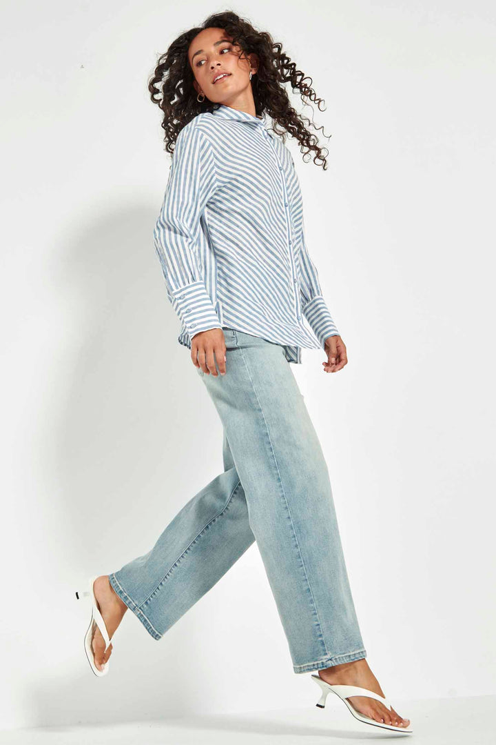 Neve Shirt Denim Stripe
