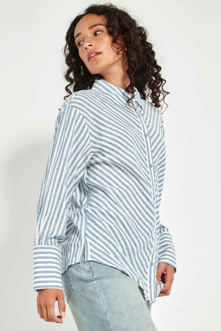 Neve Shirt Denim Stripe