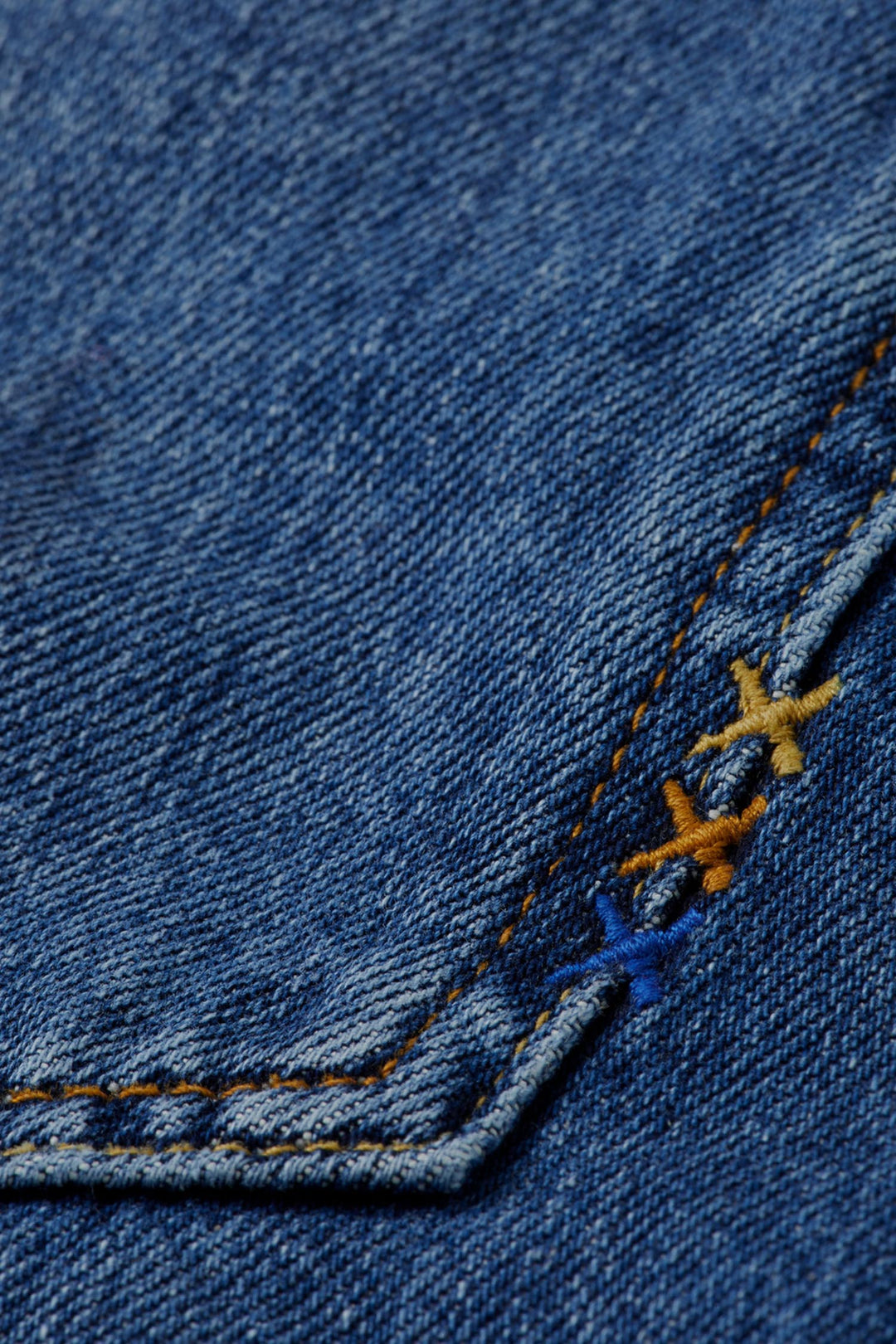 Core Ripple Straight Jeans in Absolute Blue
