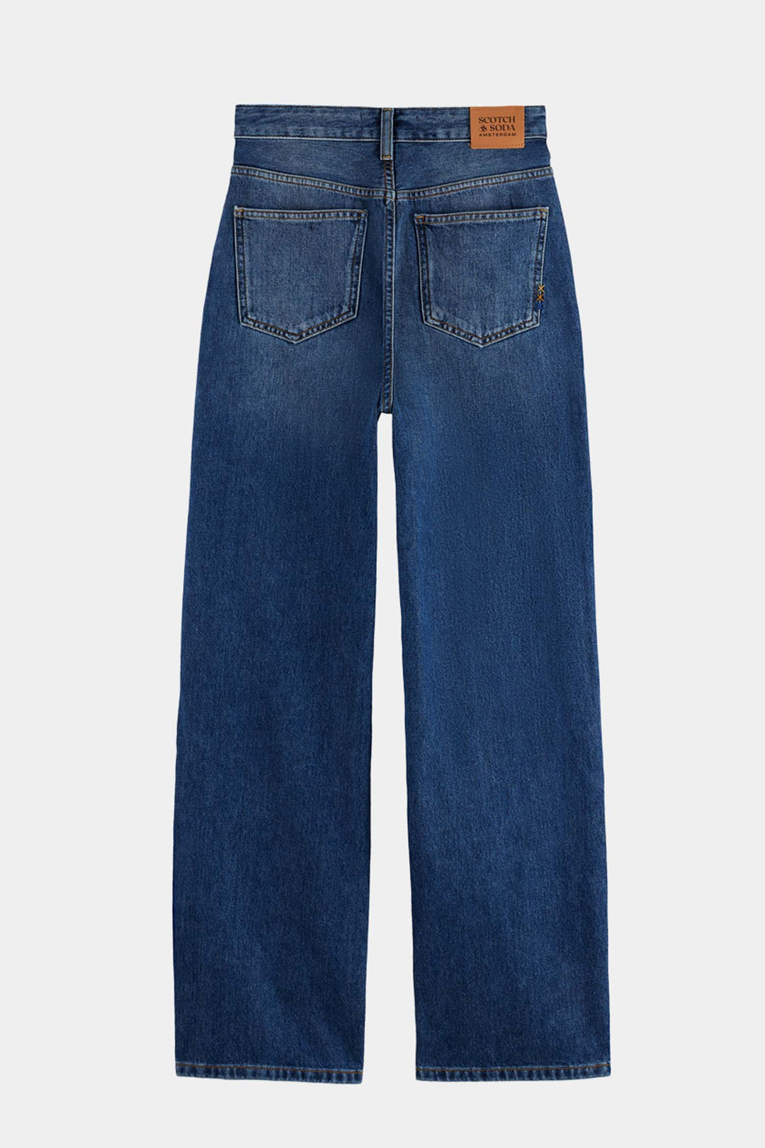 Core Ripple Straight Jeans in Absolute Blue