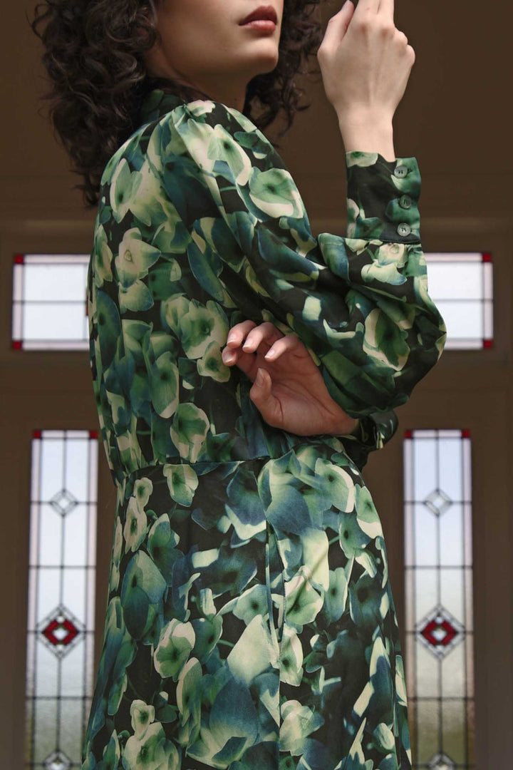 Next Level Dress in Green