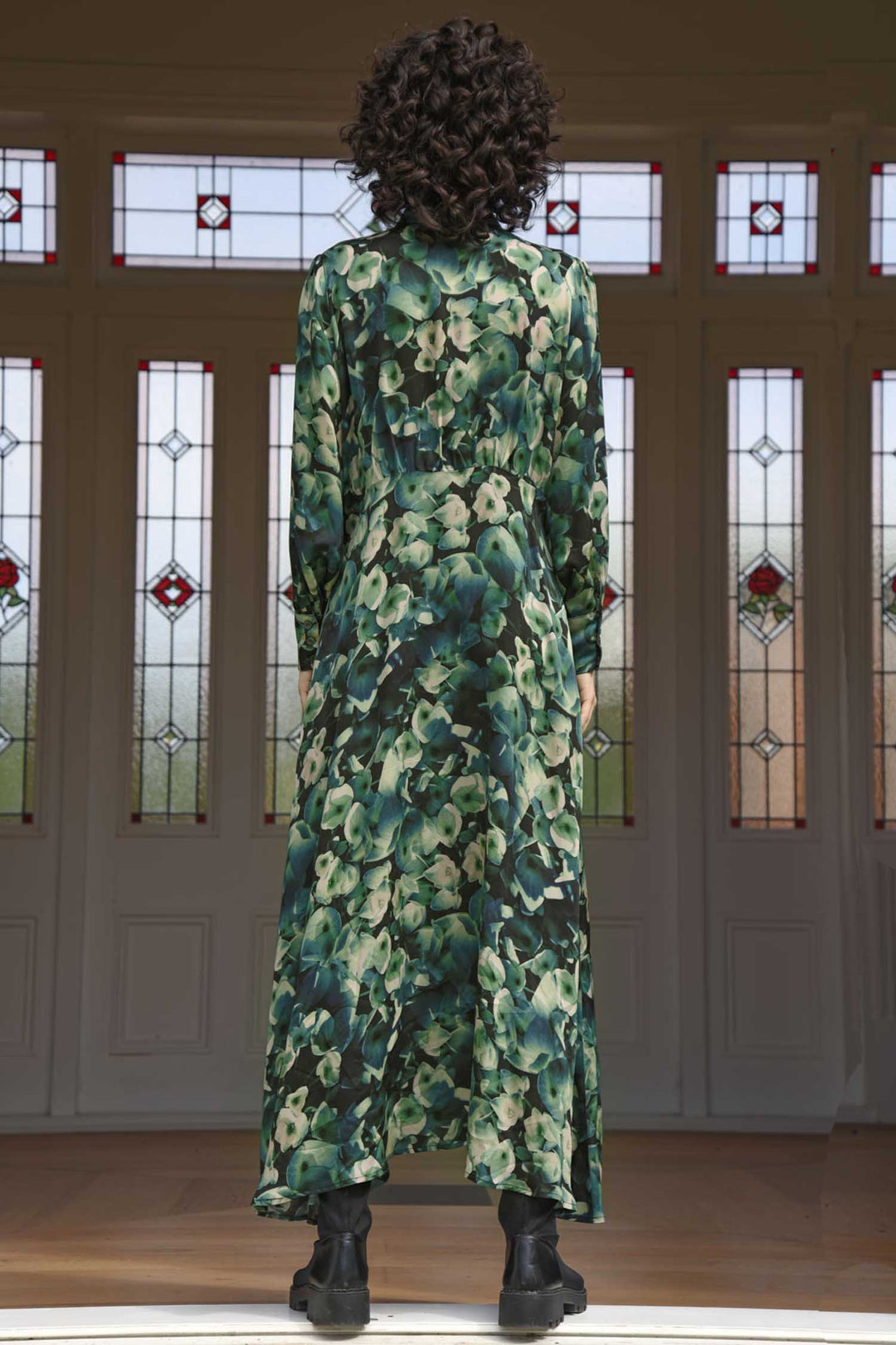 Next Level Dress in Green