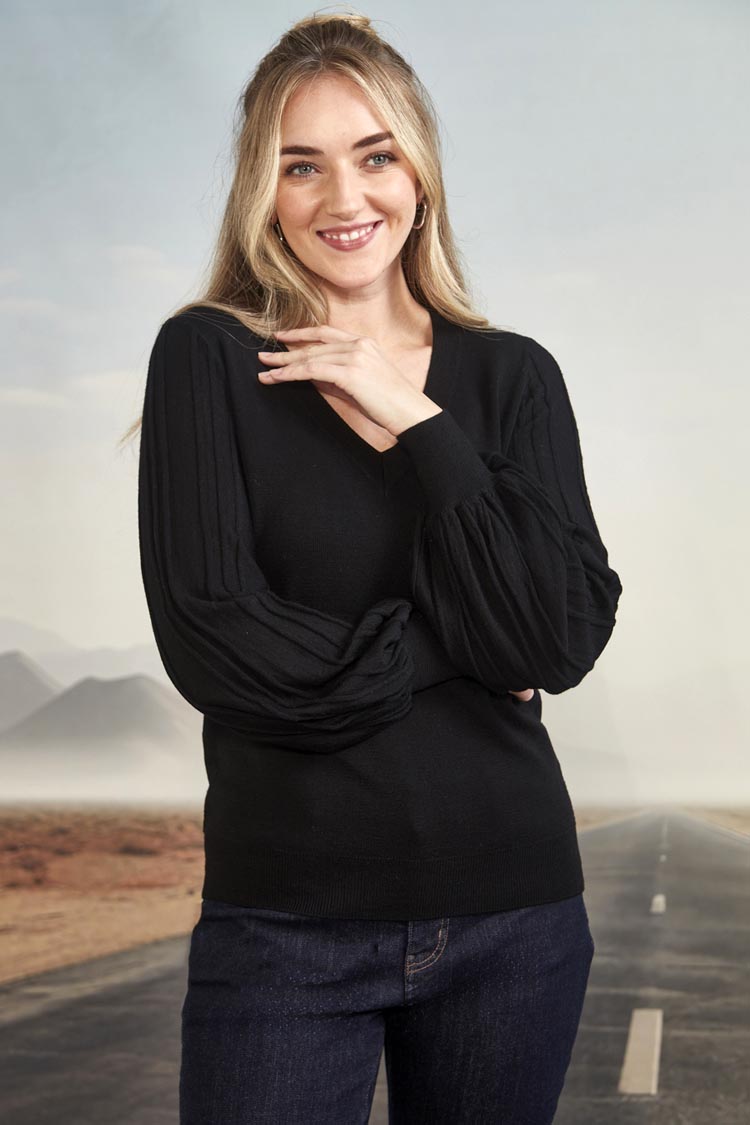 Nina Sweater in Black