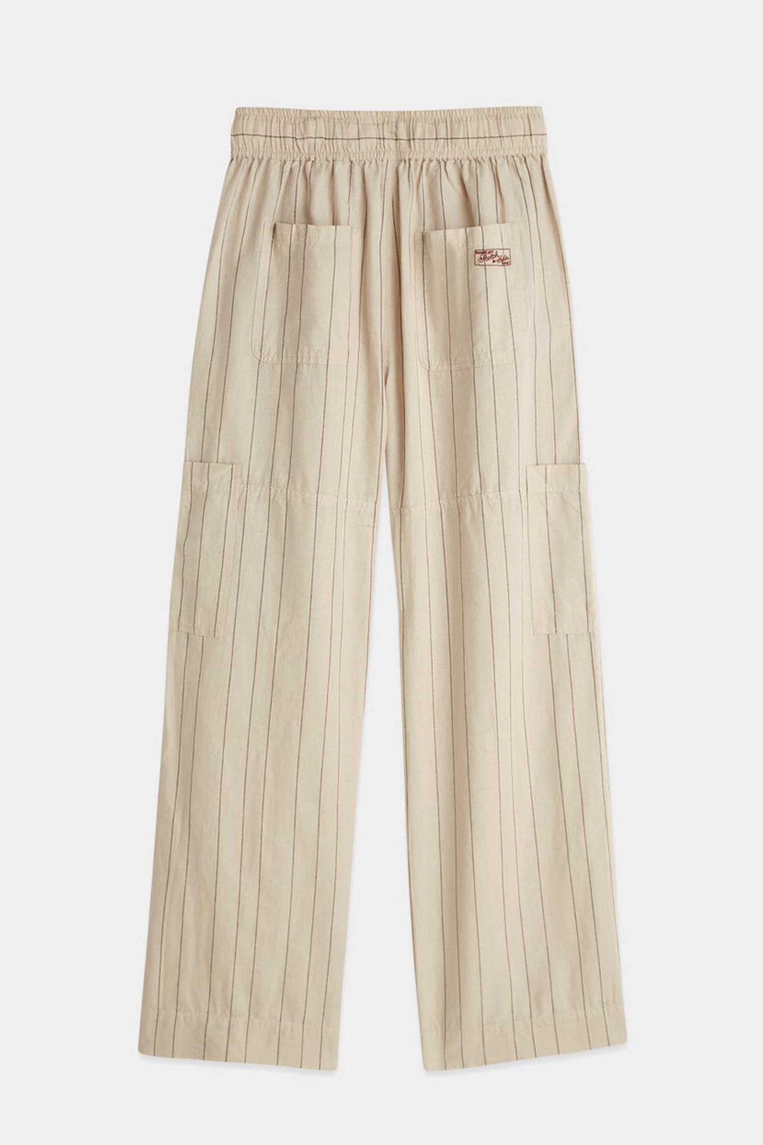 Noa High-Rise Wide Leg 30" Pants in Fog
