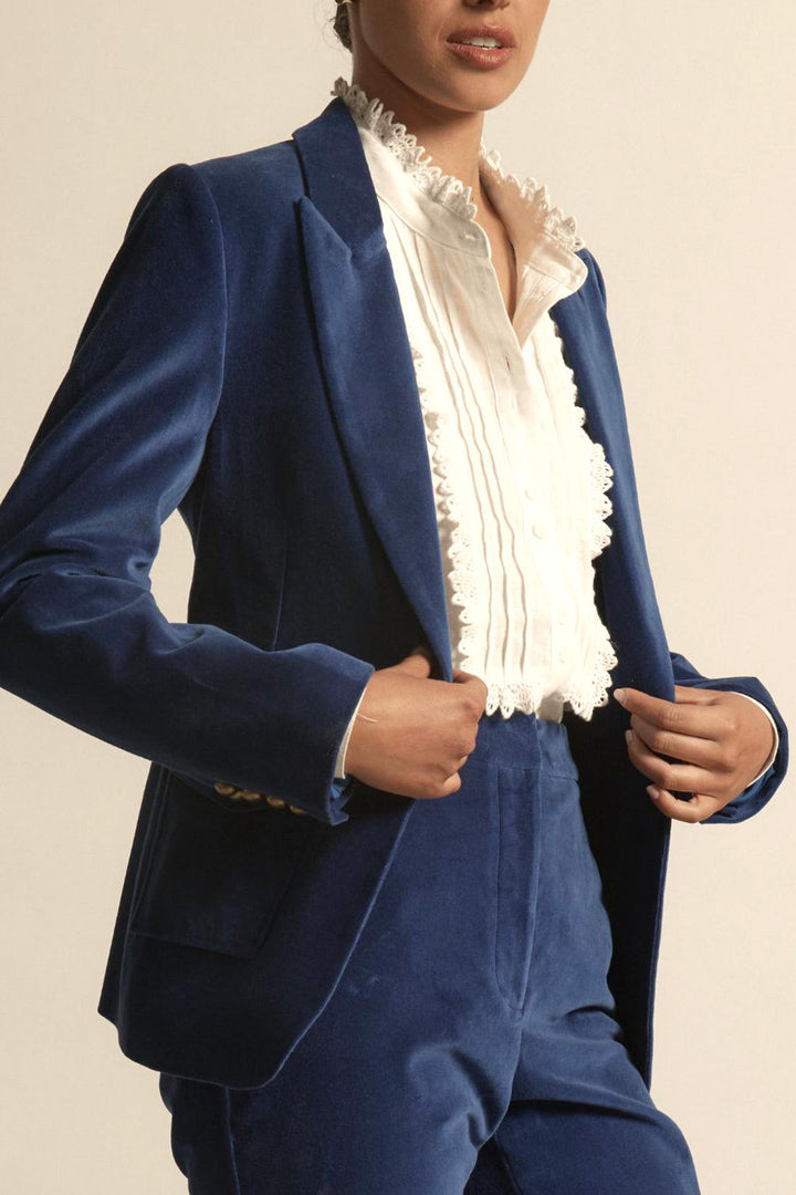 Noble Pant in Sapphire