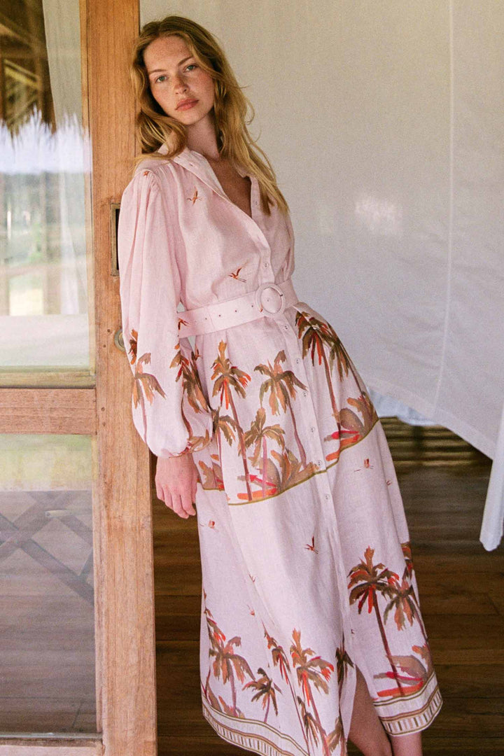 Noddy Dress in Oasis