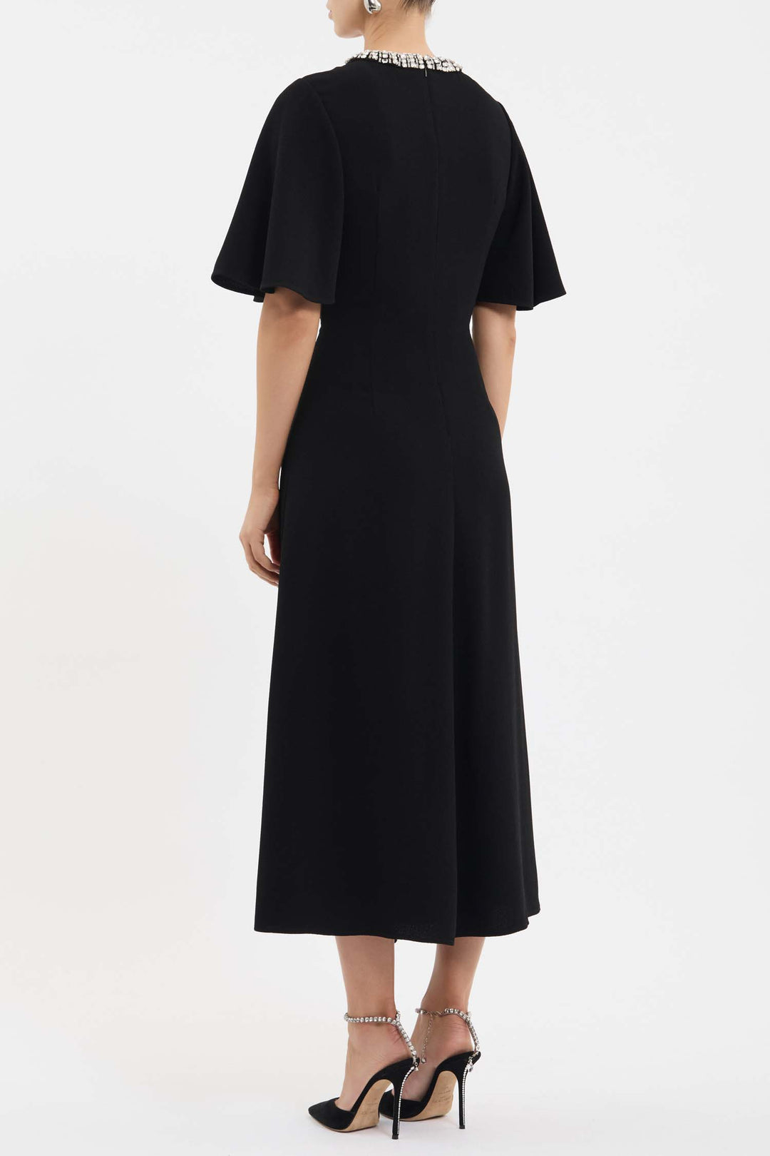 Noemie Midi Dress in Black