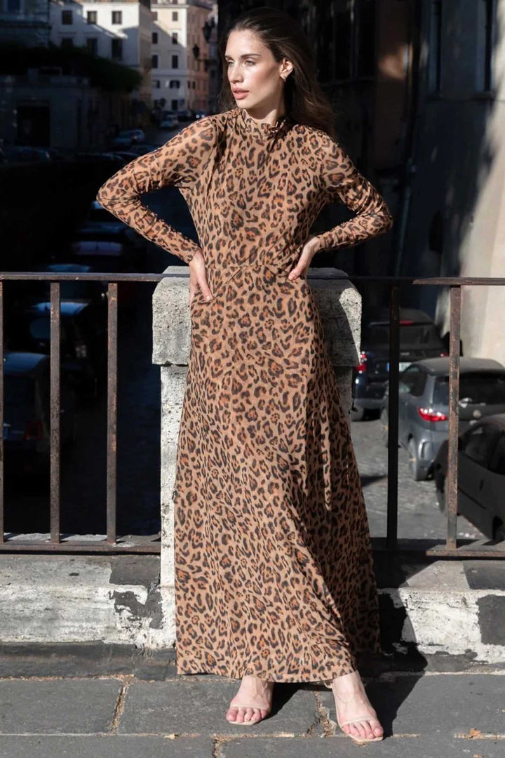 Nora Dress in Animal