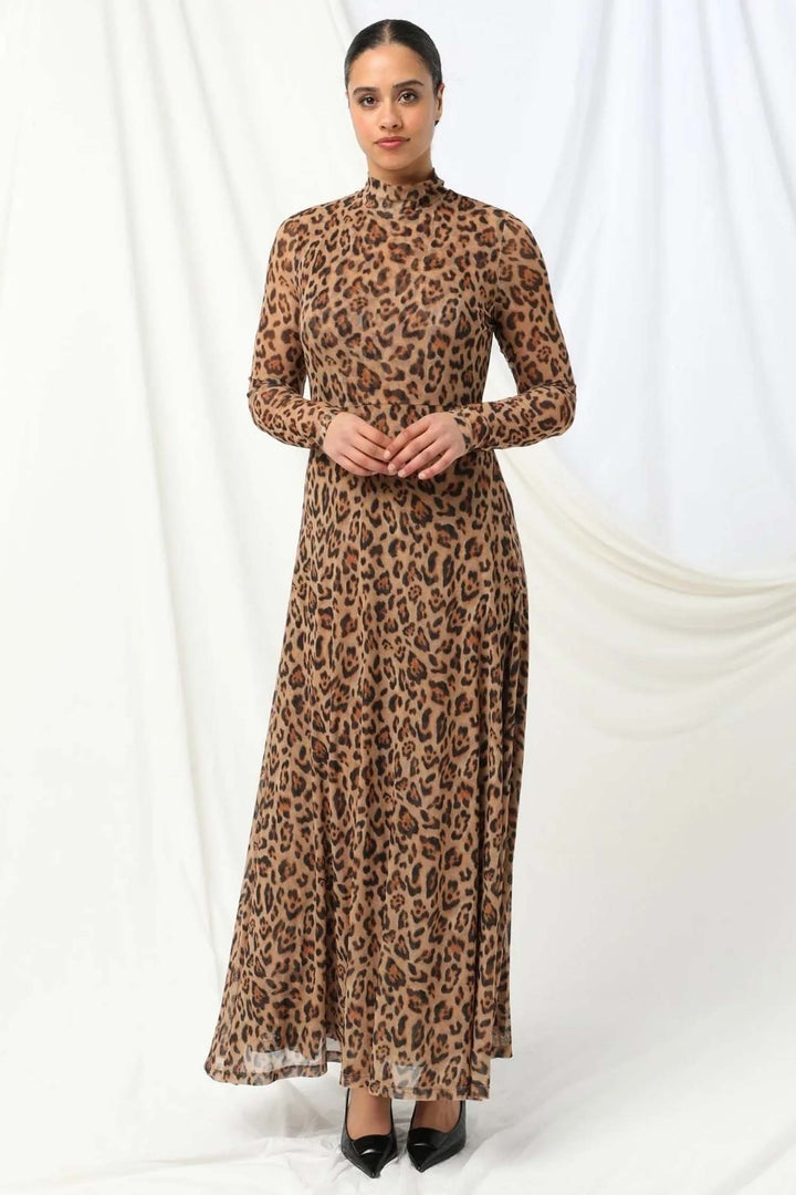 Nora Dress in Animal