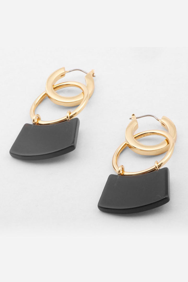 Nubla Drop Earring in Smoke - MISSING