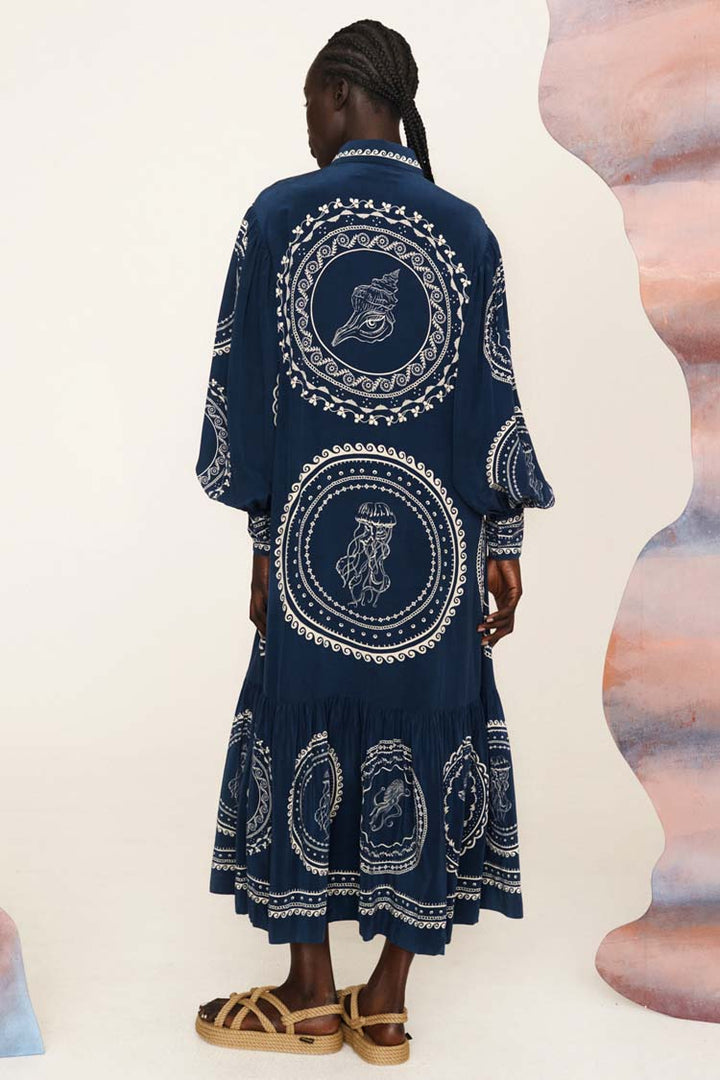 Oceane Silk Shirtdress