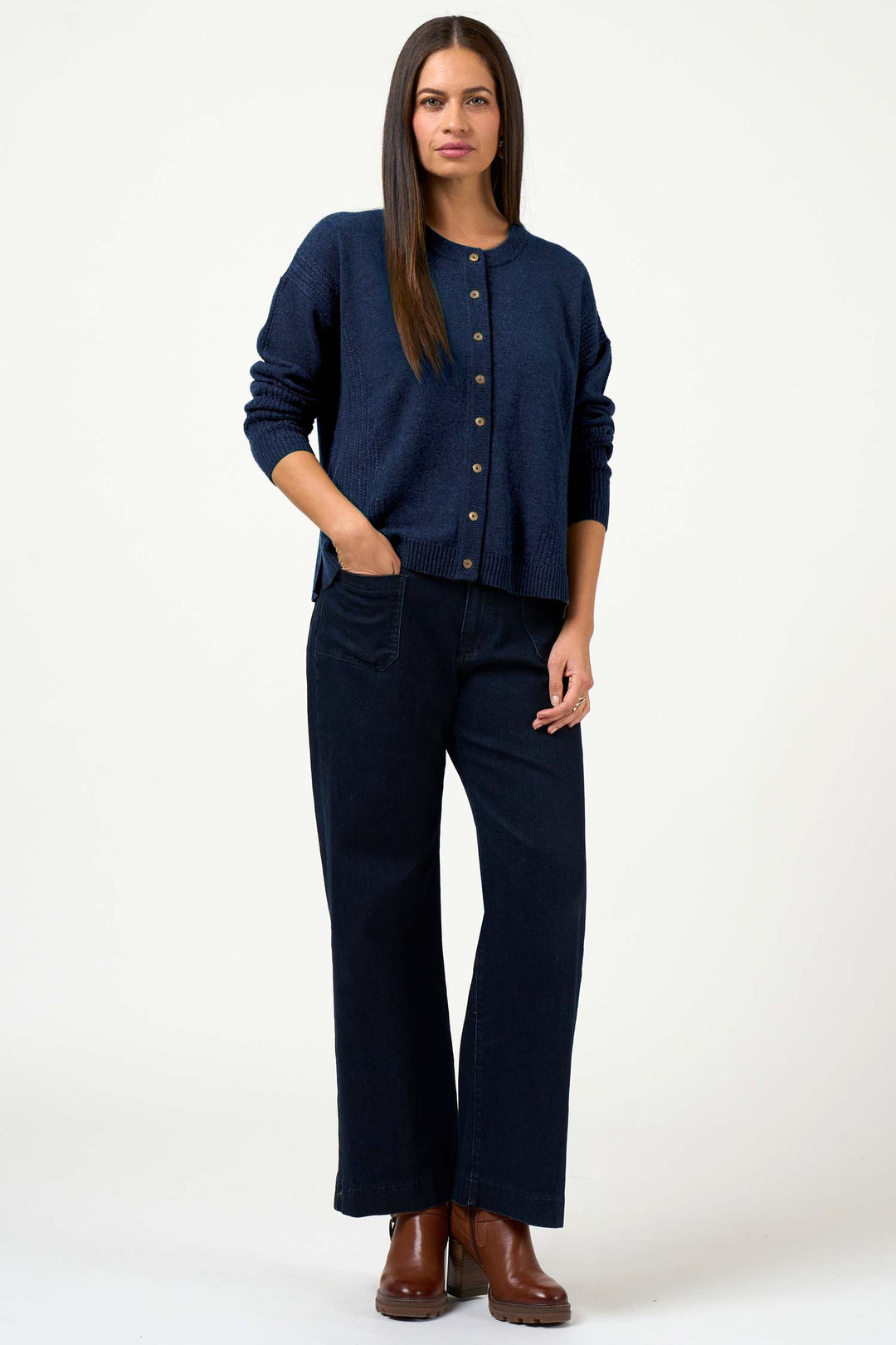 Odette Cardi in Denim