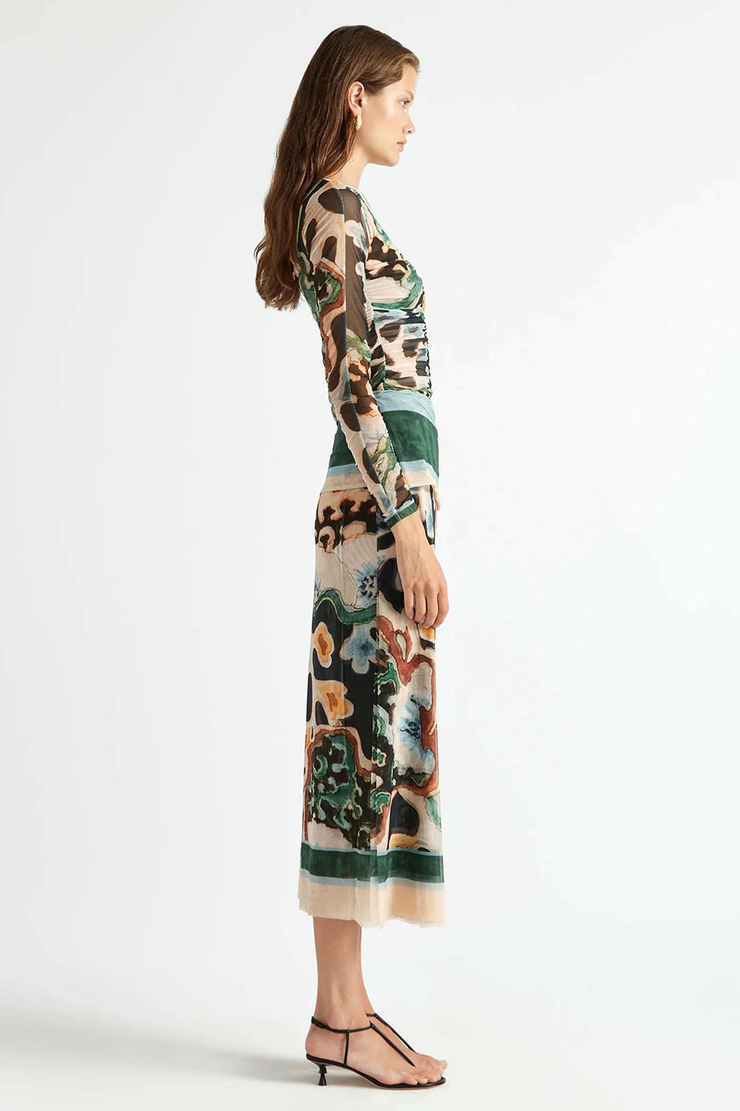 Odie Gathered Hook and Eye Top