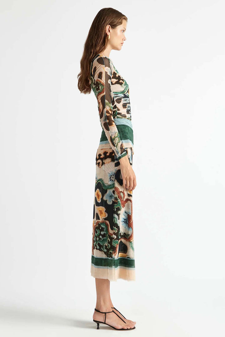 Odie Gathered Hook and Eye Top