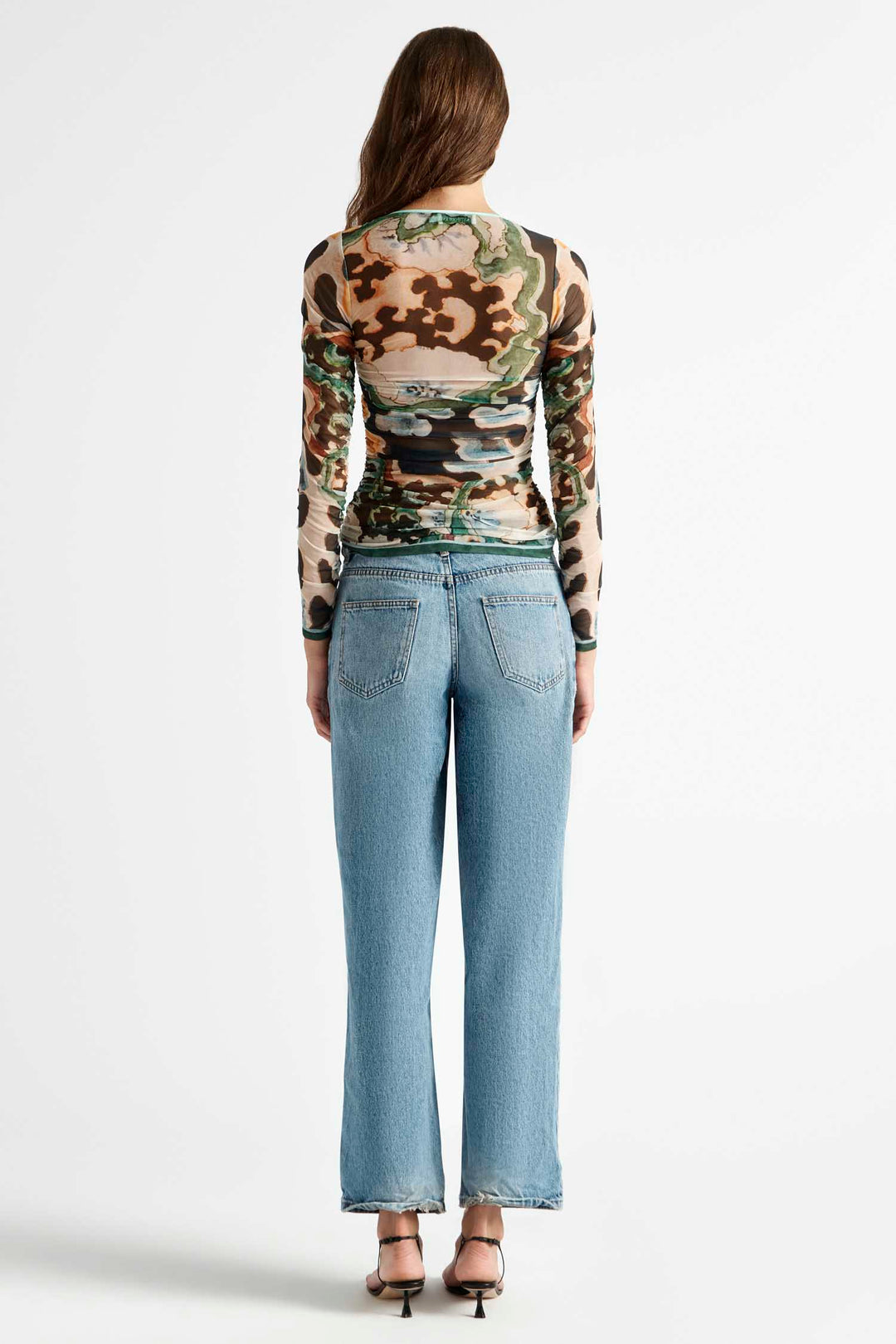 Odie Gathered Hook and Eye Top