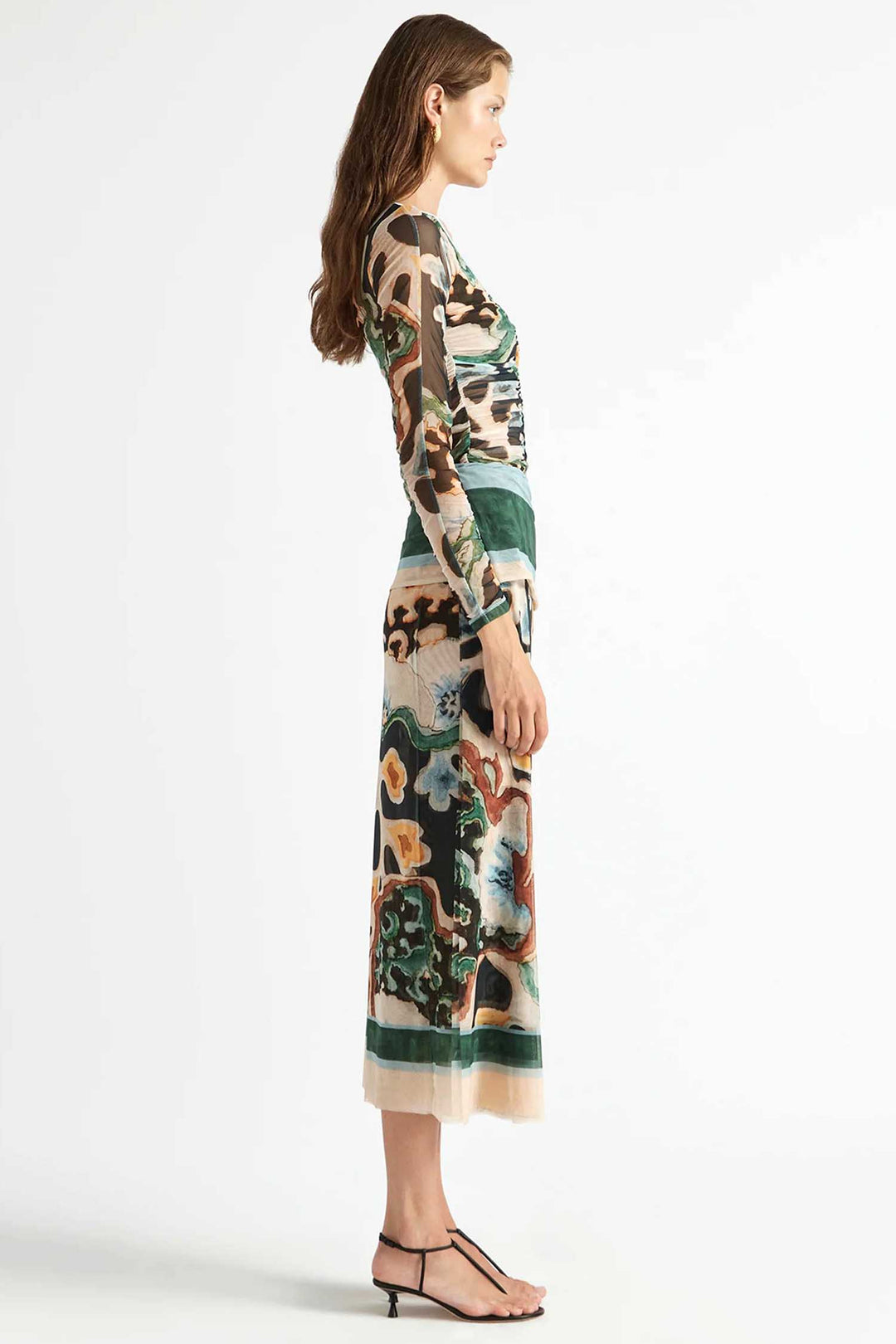 Odie Mesh Wrap Skirt