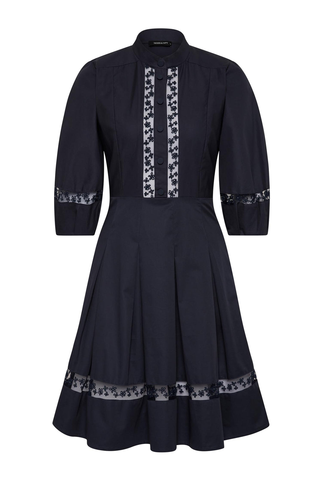 Olivia Short Dress in Navy