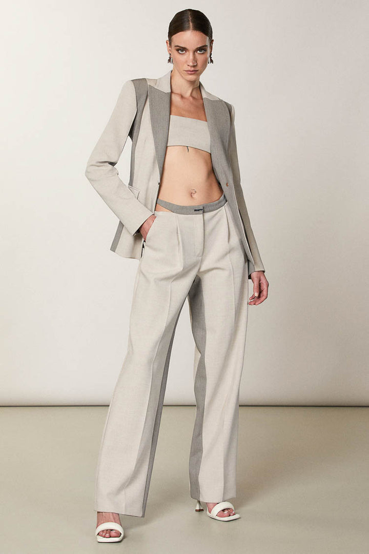 One Button Colourblock Blazer | FINAL SALE