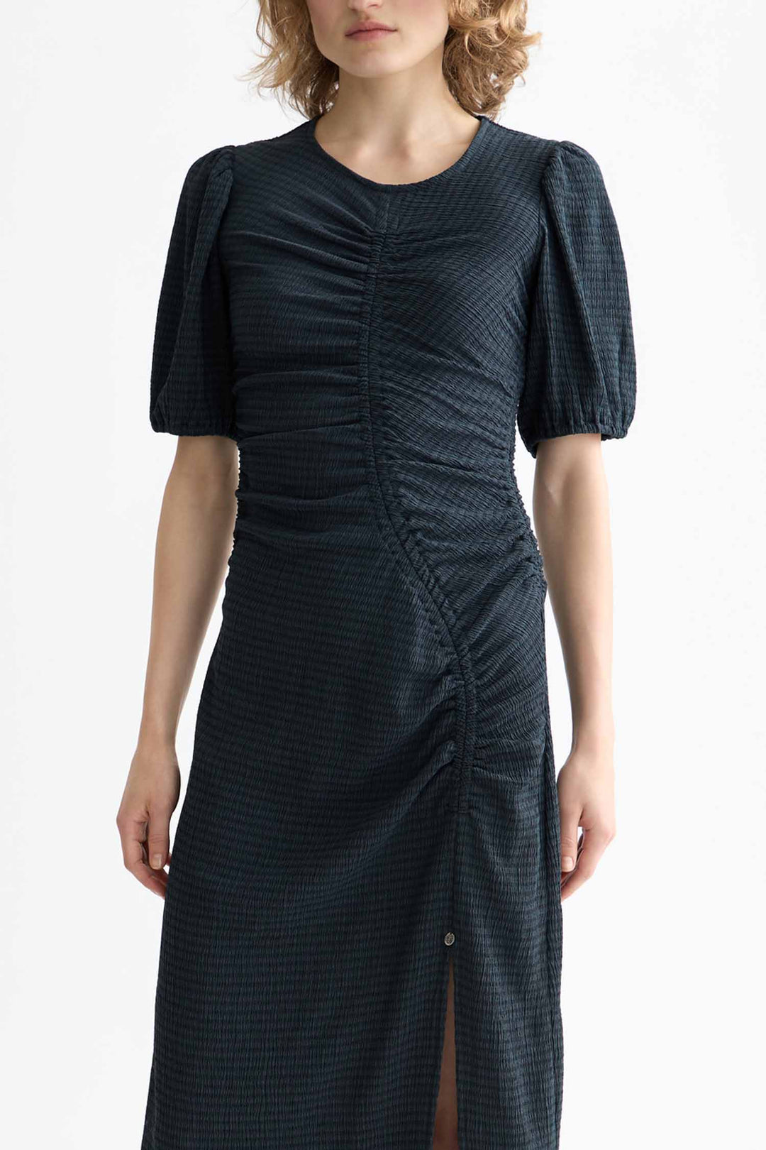 Jersey Midi Dress in Carbon