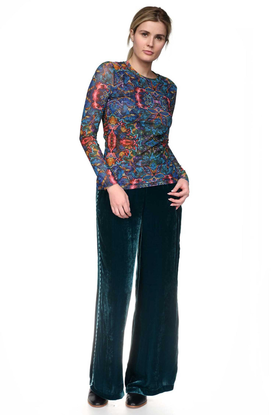 Ottalie Natalie LS Mesh Tee