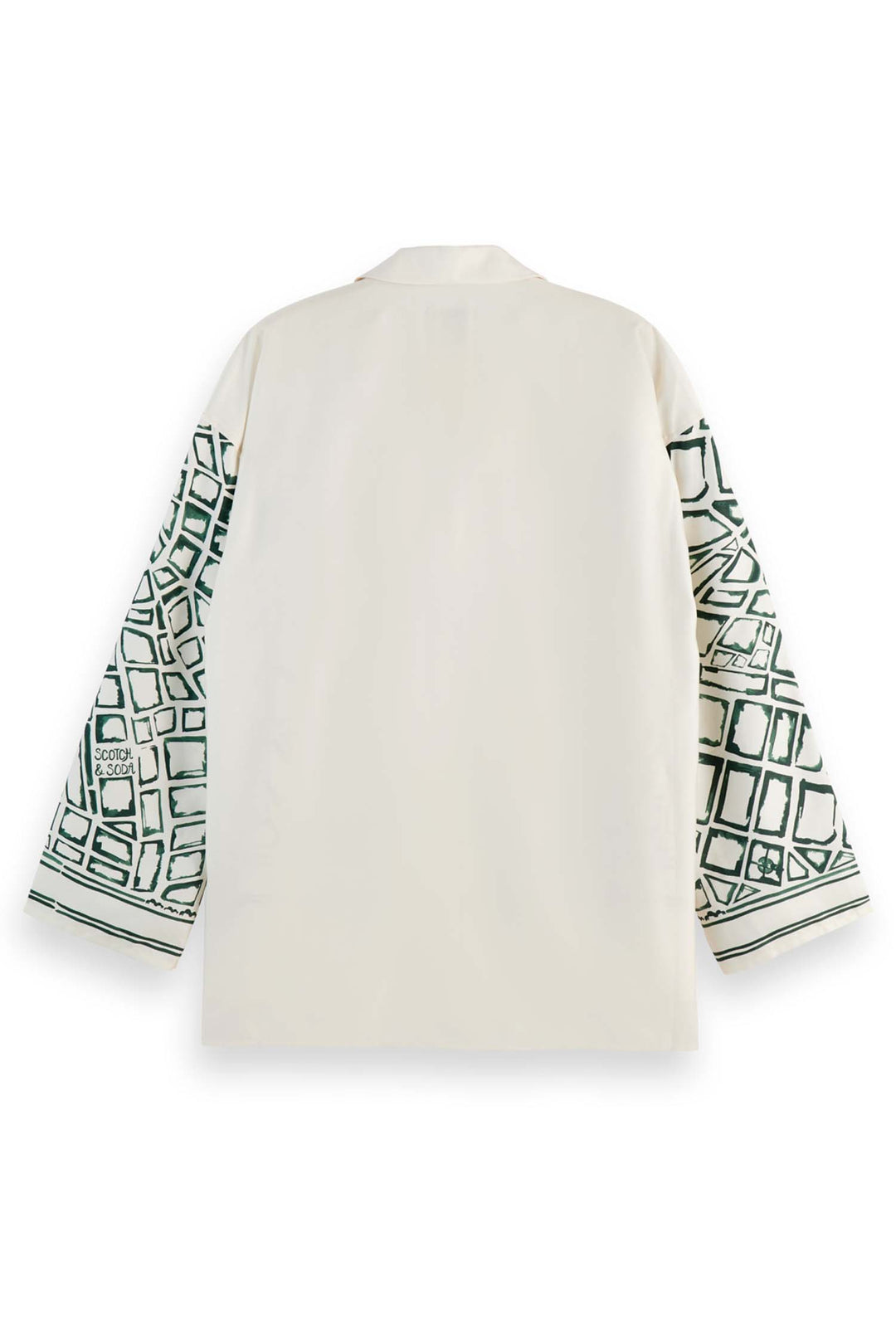 Oversized Printed Shirt in Nieuw Amsterdam