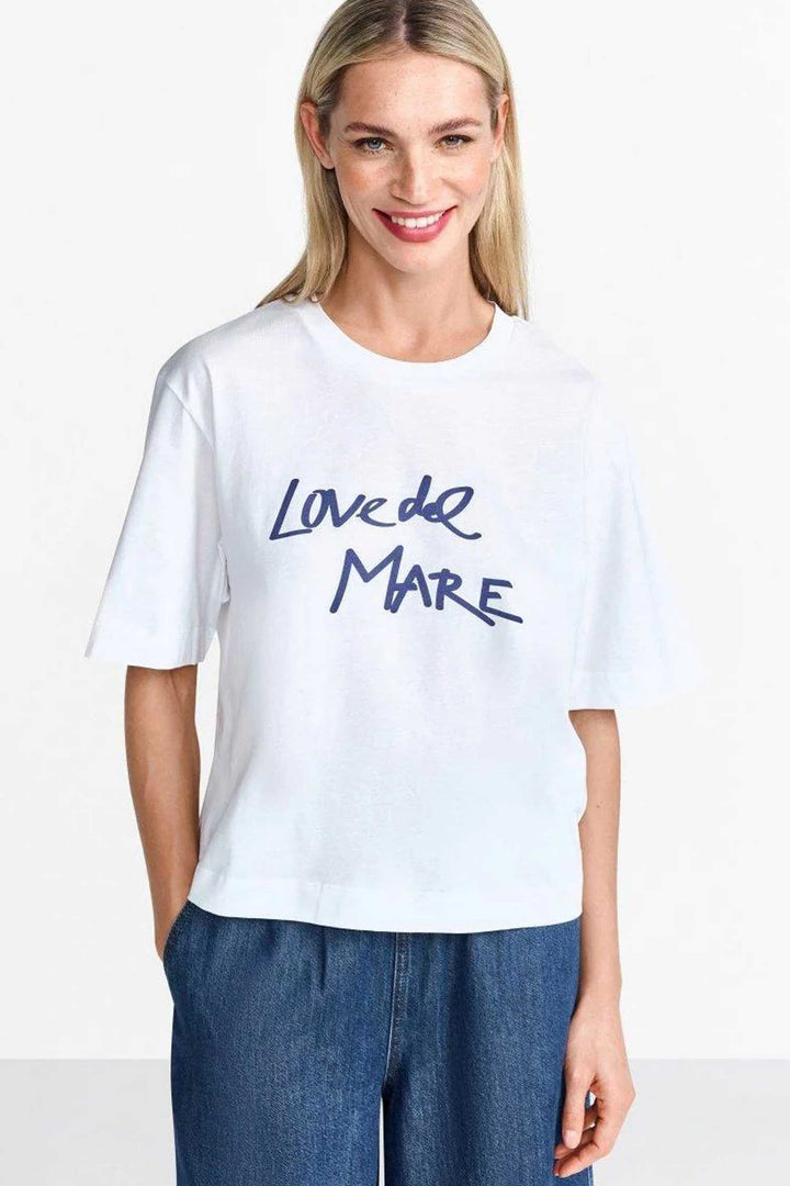Oversized T-shirt w Love de Mare Print