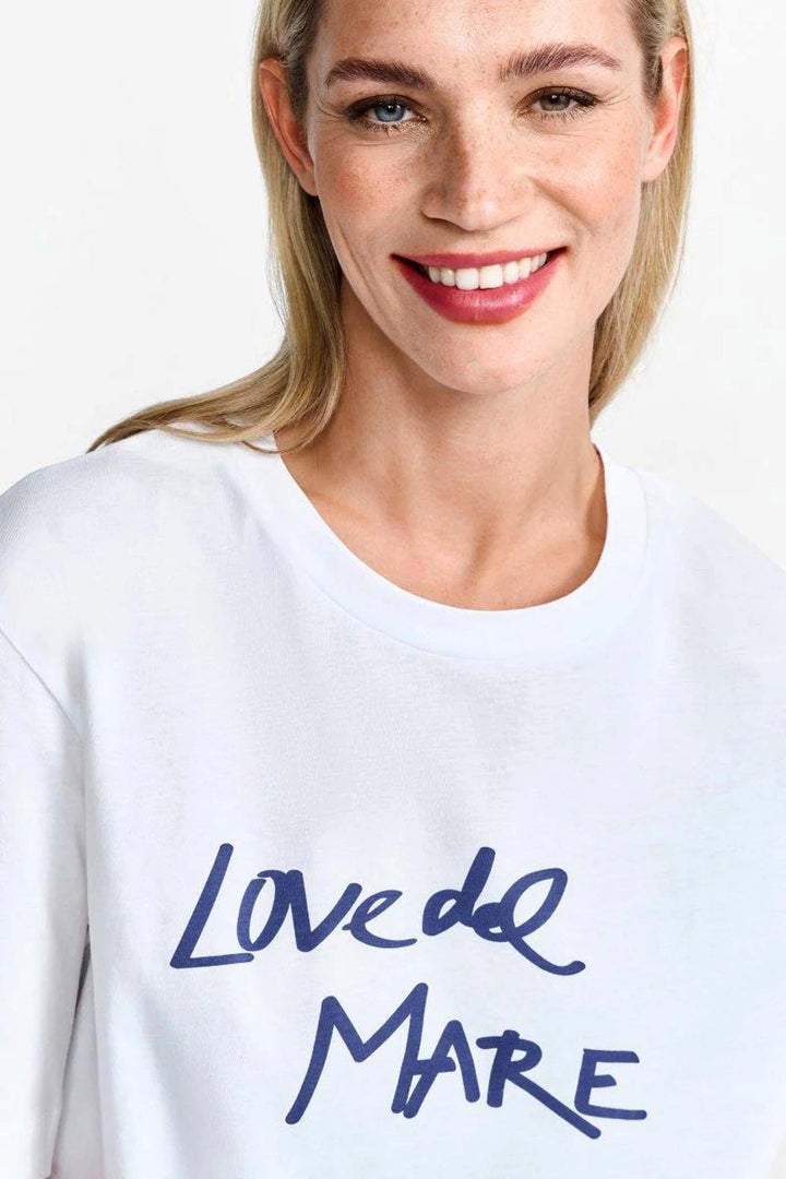 Oversized T-shirt w Love de Mare Print