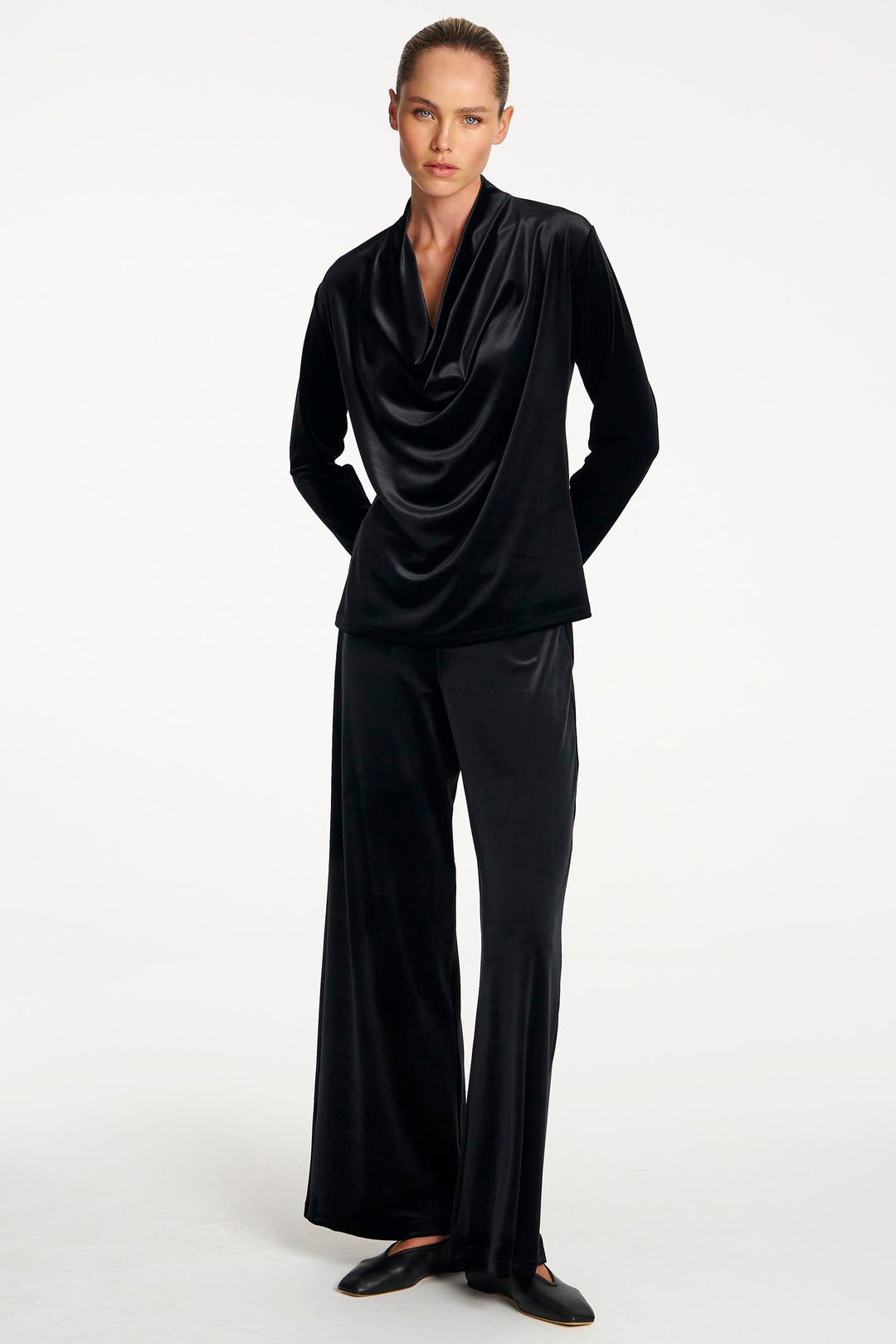 Palazzo Pant in Black