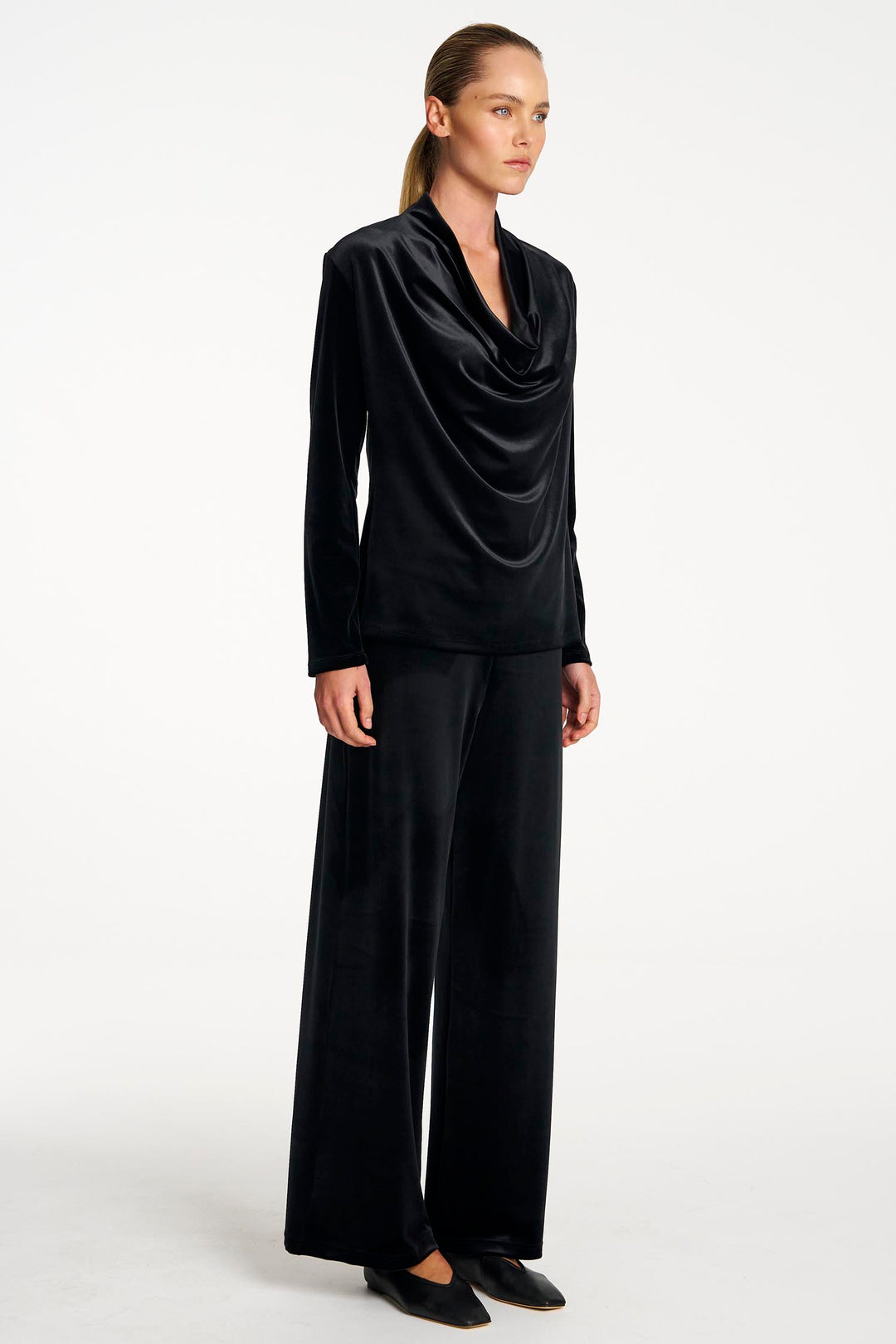 Palazzo Pant in Black