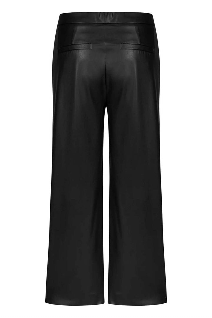 Palina 6/8 Vegan Leather Jersey in Black