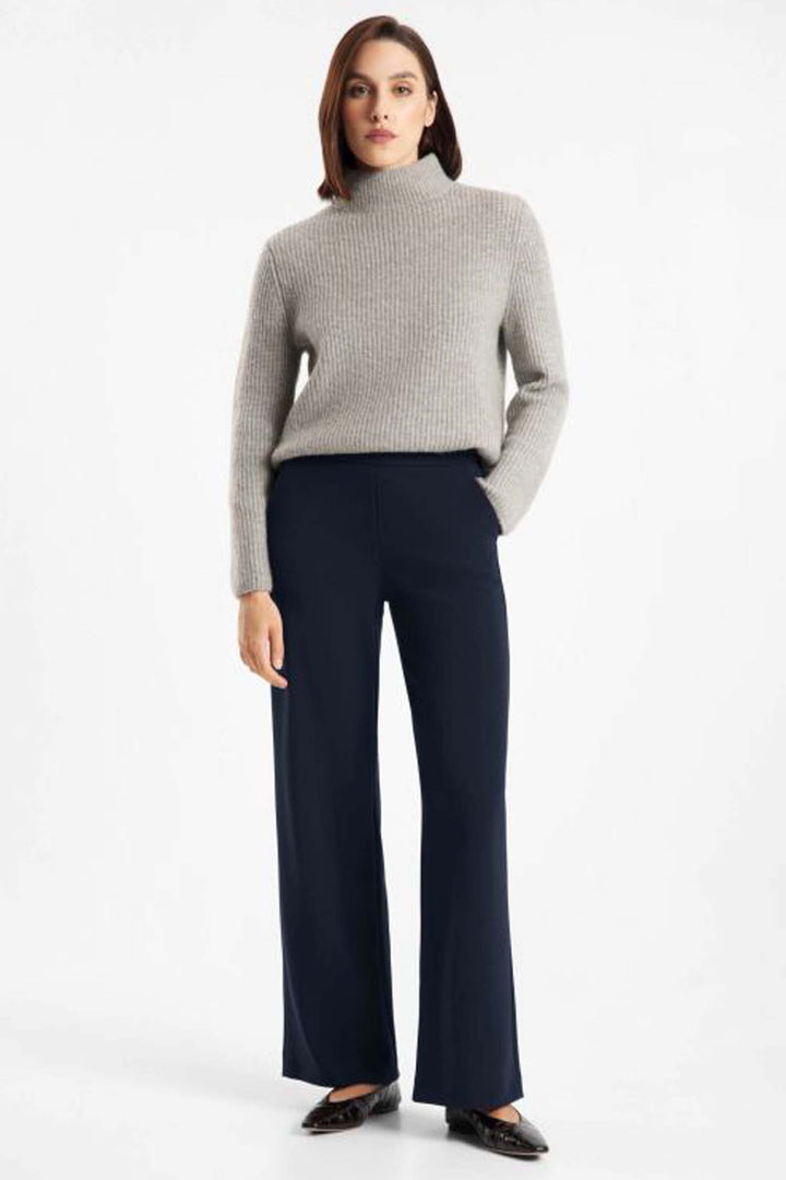 Palina Structure Jersey in Navy Blue