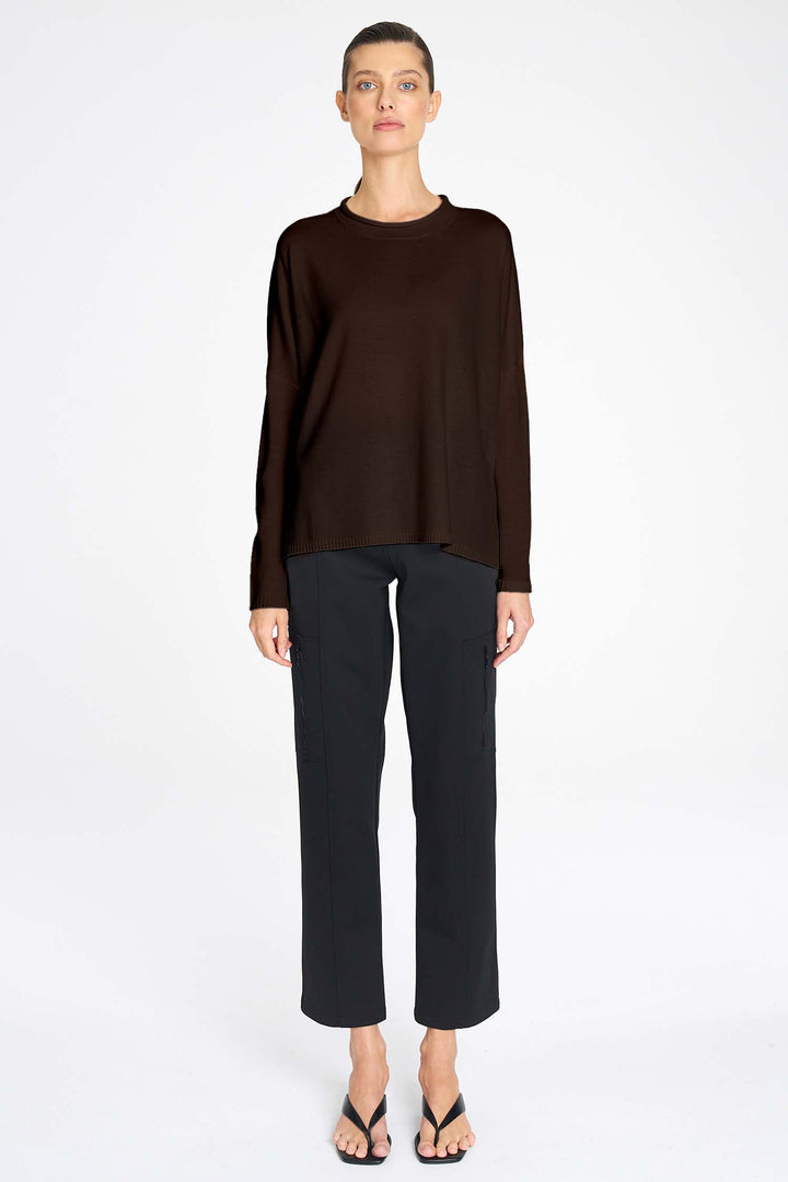 Panama Sweater in Fudge