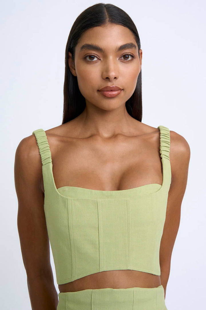 Panelled Cargo Bustier