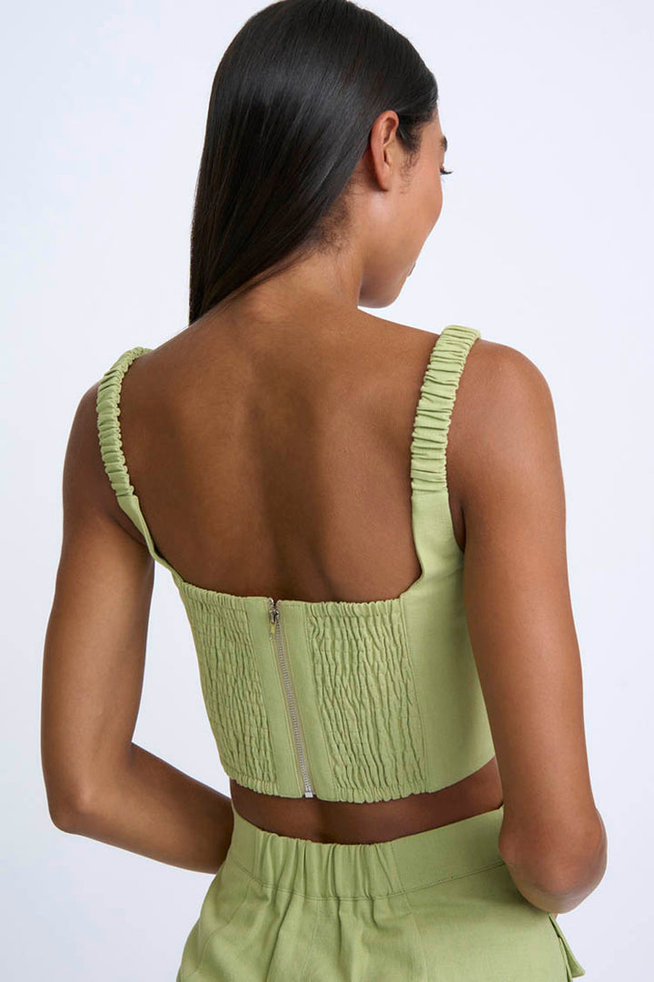 Panelled Cargo Bustier