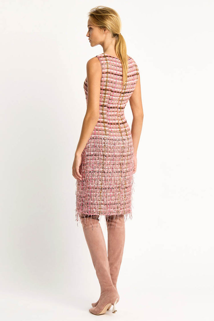 Paris Fringed Sequin Tweed Dress | FINAL SALE