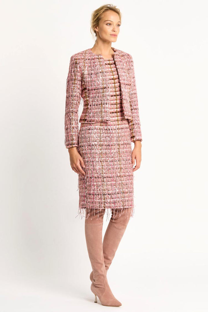 Paris Fringed Sequin Tweed Jacket | FINAL SALE