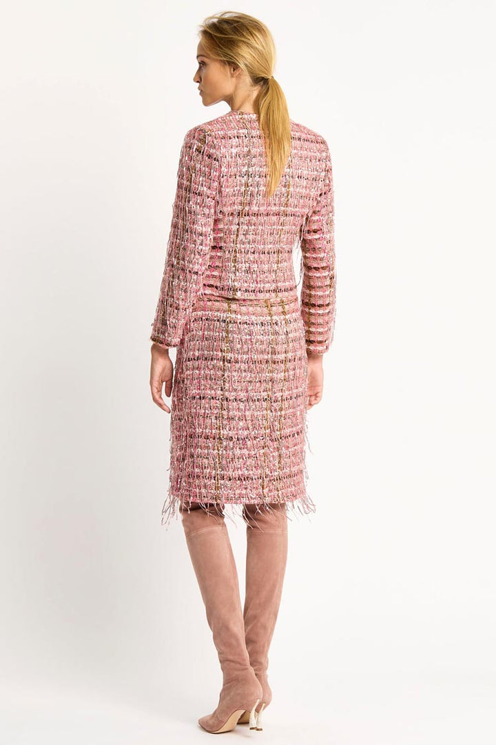 Paris Fringed Sequin Tweed Jacket | FINAL SALE