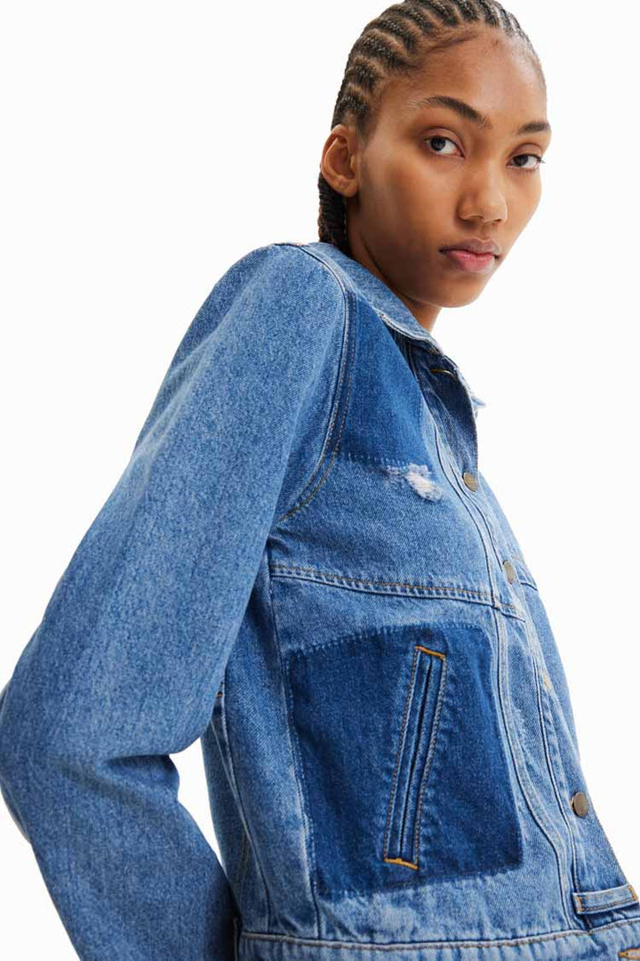 Patchwork Denim Jacket | FINAL SALE