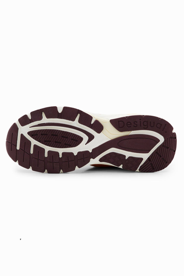 Patchwork Split Leather Running Sneakers | FINAL SALE