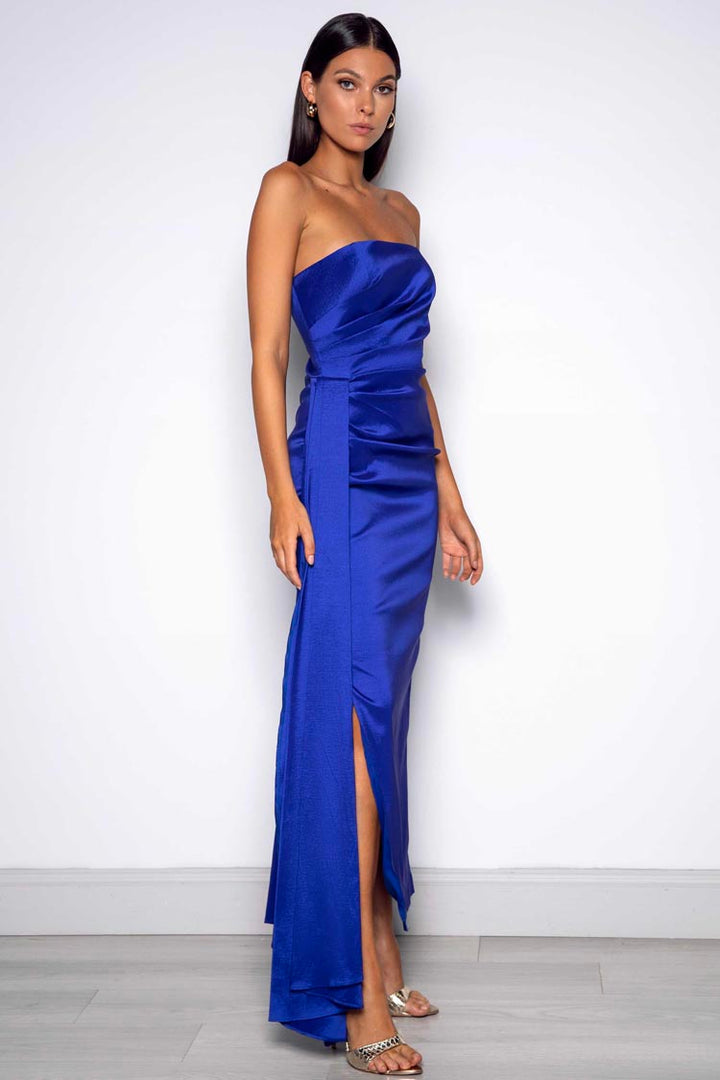 Paulina Dress in Cobalt Blue