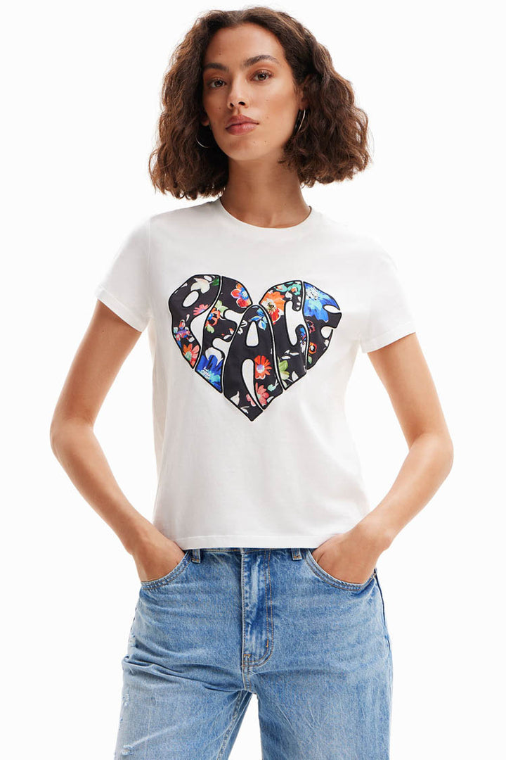 Peace Heart Front T-shirt