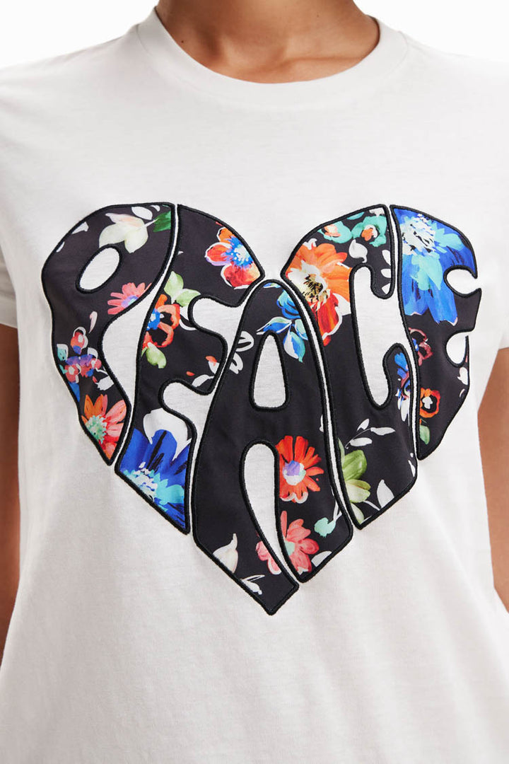 Peace Heart Front T-shirt