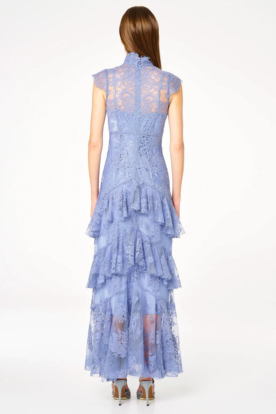 Penelope Dress in Cornflour Blue