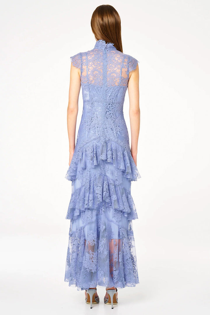 Penelope Dress in Cornflour Blue