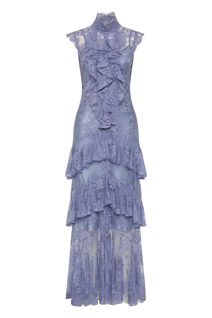 Penelope Dress in Cornflour Blue