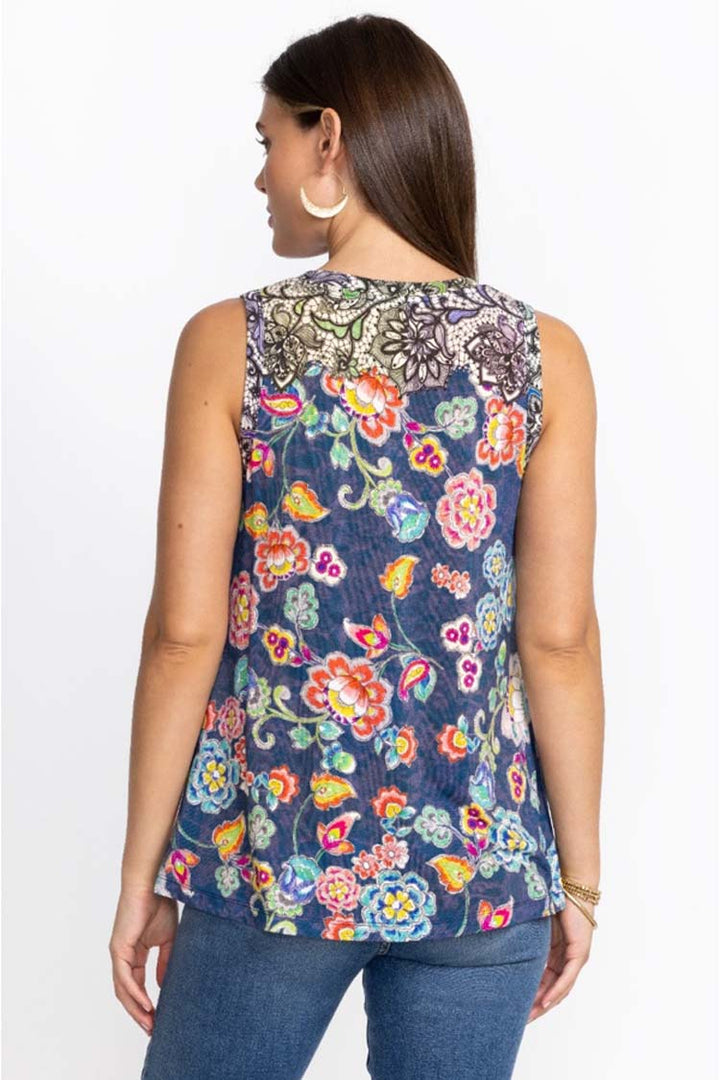 Peppermint V-neck Swing Tank