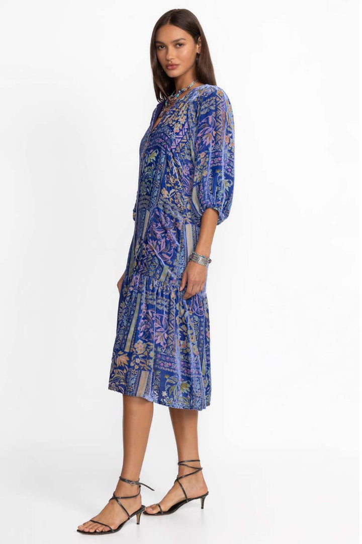 Persephone Yoka Burnout Slip Dress