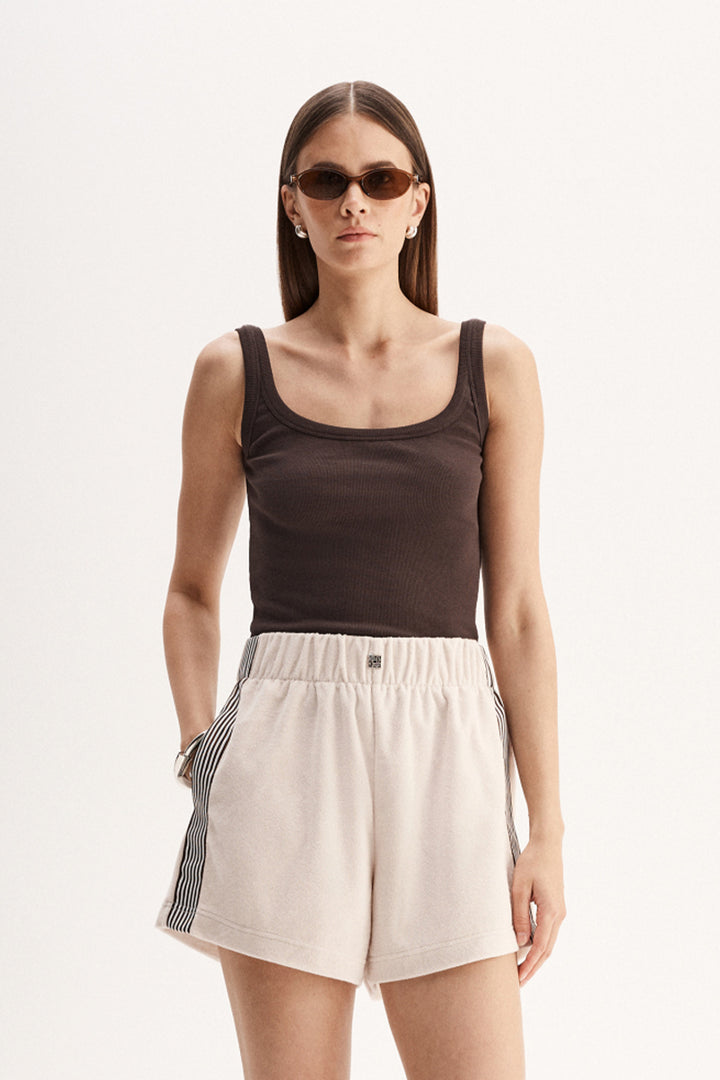 Persi Tank in Chocolate