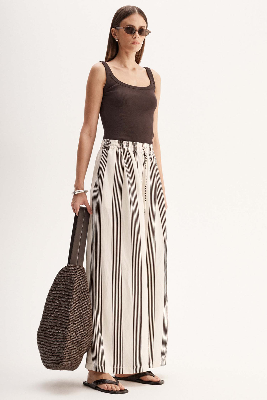 Persi Tank in Chocolate