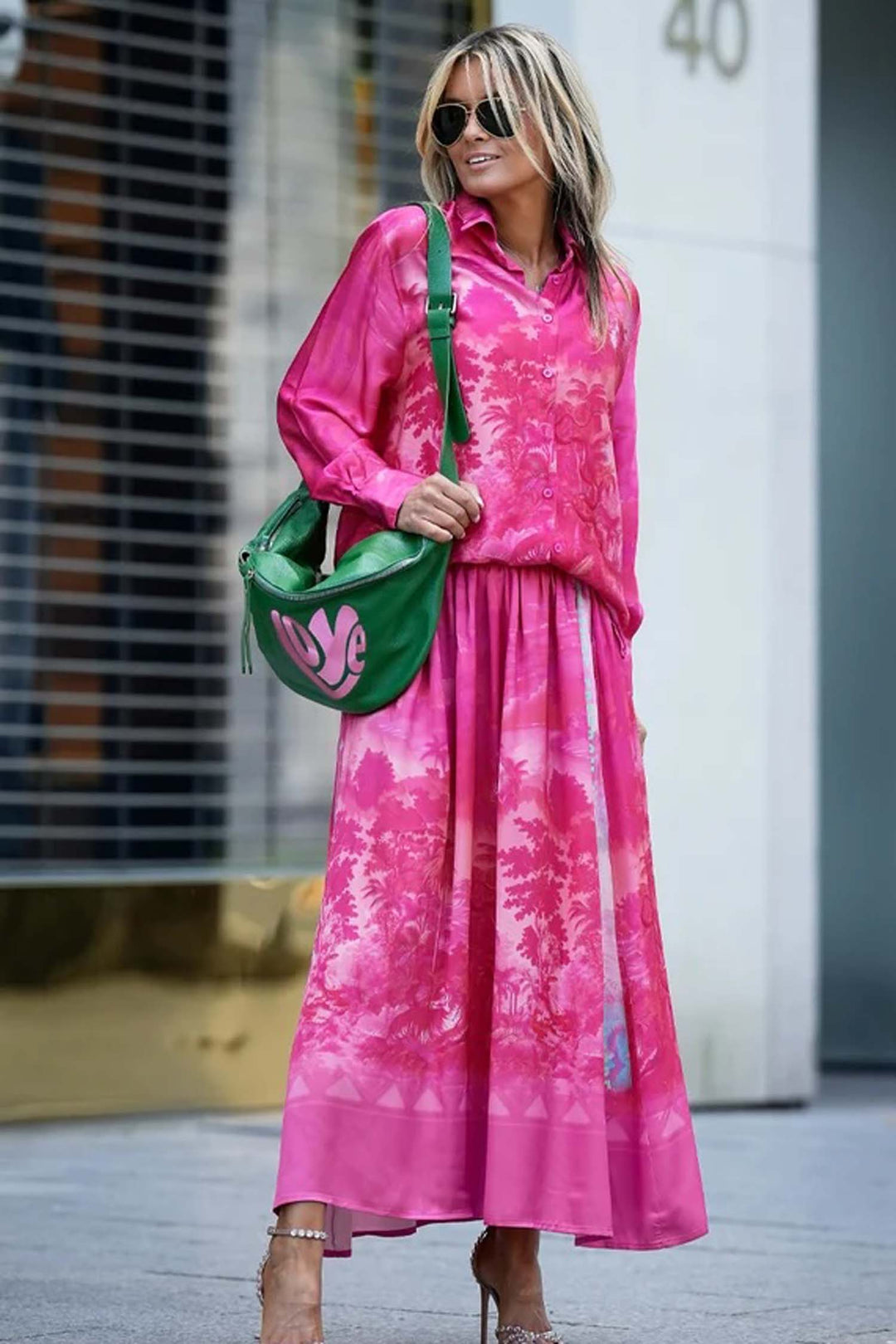 Pink Glow Blouse